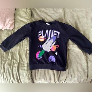 Toddler Space Sweater